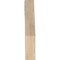 Ekena Millwork 3 1/2"W x 14"D x 22"H Merced Smooth Knee Brace, Douglas Fir BRC04X14X22MRC00SDF - alternate 4